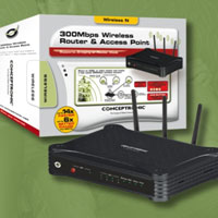 ROUTER WIRELESS CONCEPTRONIC 300MBPS