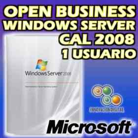 OPEN BUSINESS WINDOWS SERVER CAL2008 1 DISPOSITIVO