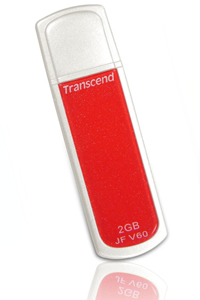 MEMORIA JETFLASH V60 2 GB USB 2.0 TRANSCEND