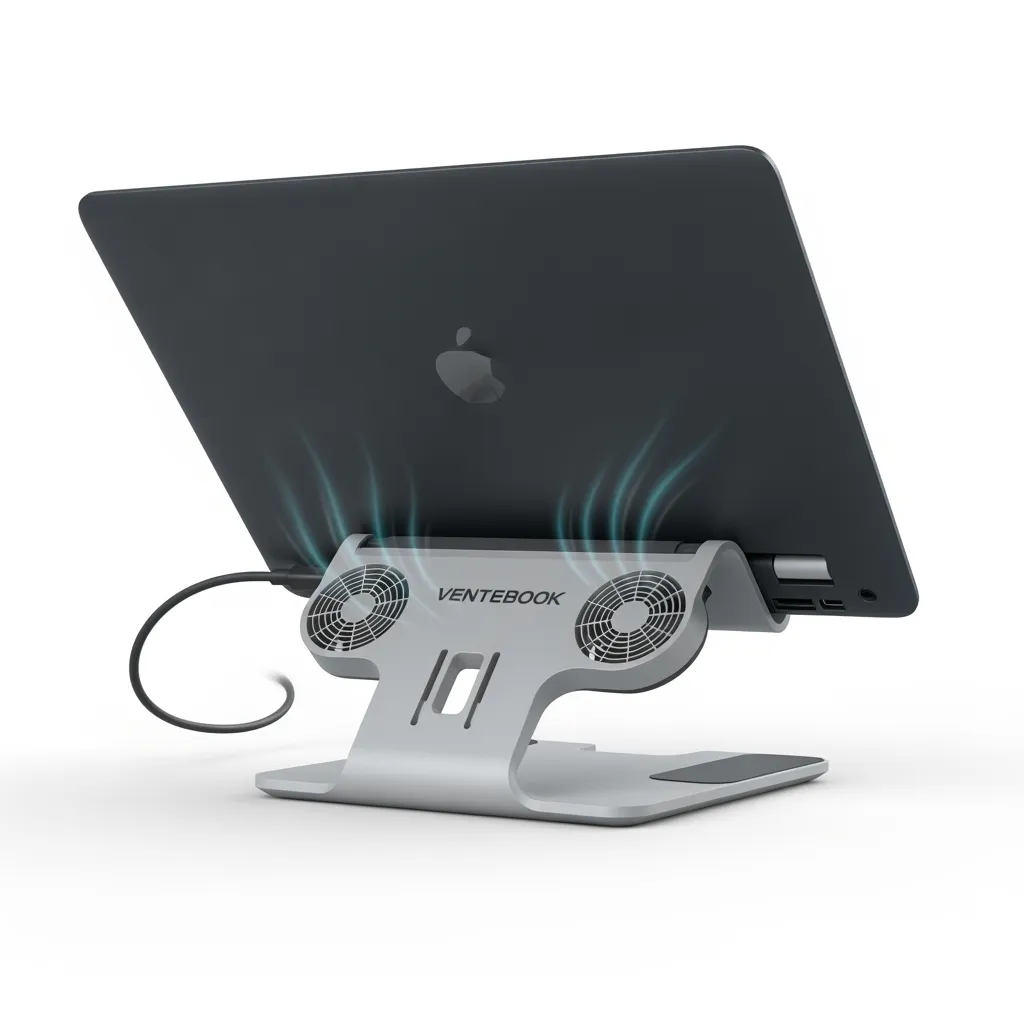 BASE C/VENTILADORES P/NOTEBOOK GENIUS NB STAND 100