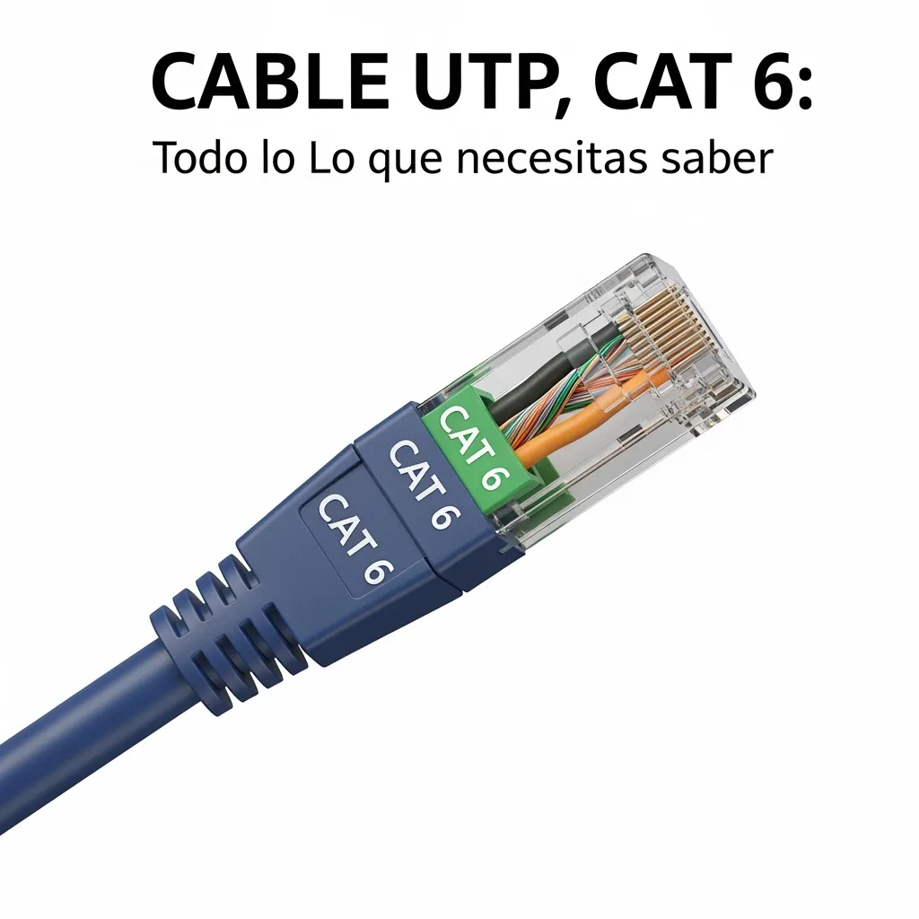 CABLE UTP, CAT 6