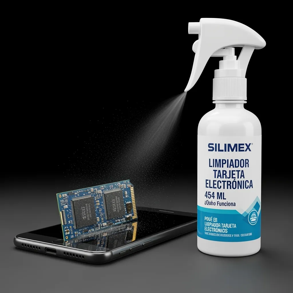 LIMPIADOR PARA TARJETA ELECTRONICA 454 ML SILIMEX