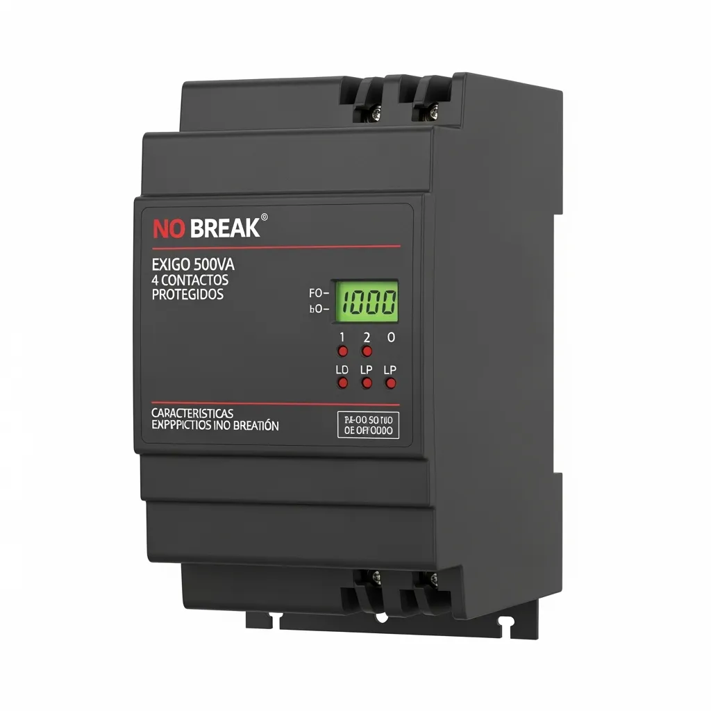 NO BREAK EXIGO 500VA 4 CONTACTOS PROTEGIDOS