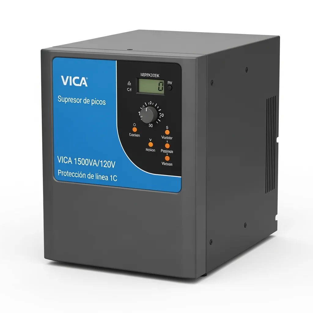 SUPRESOR DE PICOS VICA 1500VA/120V C/PROT.LINEA 1C