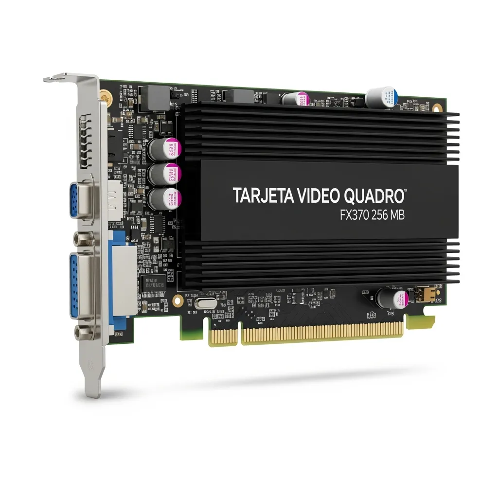TARJETA DE VIDEO PCIE QUADRO FX370 256 MB