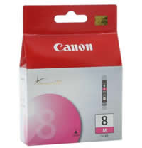 CARTUCHO CANON CLI-8 MAGENTA P/iP4300/6700/3300