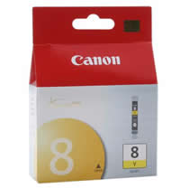 CARTUCHO CANON CLI-8 AMARILLO P/iP4300/6700/3300