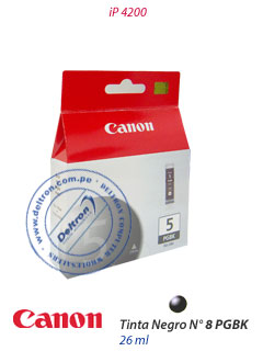 CARTUCHO CANON PGI-5 BK NEGRO P/iP4300/6700/3300