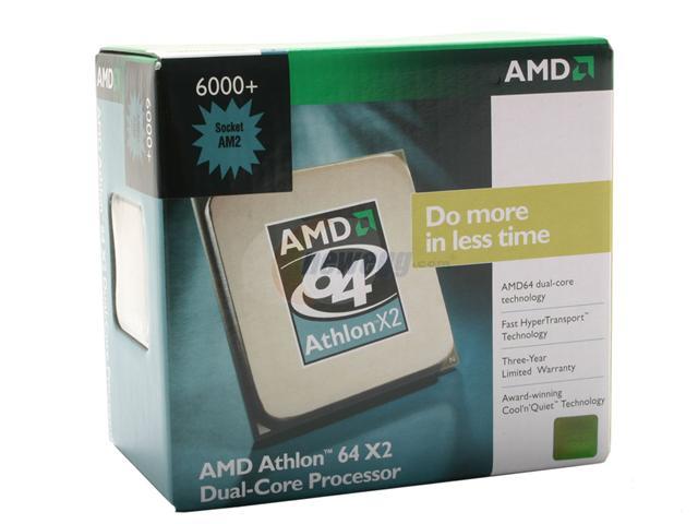 AMD ATHLON 64 X2 DUAL CORE 6000+ SOCKET AM2 CAJA
