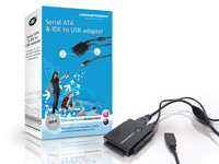 ADAPTADOR CONCEPTRONIC SATA & IDE A USB 2.0