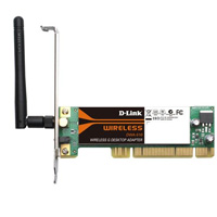 TARJETA DE RED D-LINK PCI WIRELES 802.11G, 108MBPS