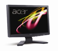 MONITOR LCD ACER 15  WIDE SCREEN NEGRO X153WB