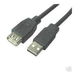 Cable de Extension USB A-Macho/A-Hembra 1.8 mts.