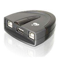 COMPARTIDOR IOGEAR USB 2.0 2 PC A 1 PERIFERICO