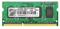 MEMORIA SODIMM DDR3 1 GB PC1066 MHZ CL7 TRANSCEND