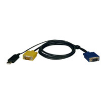 CABLE 2 EN 1 TIPO USB P/KVM TRIPP-LITE 1.8 MTS