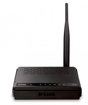 ROUTER D-LINK, EXTERNO 1, NEGRO