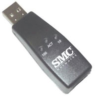 ADAPTADOR SMC USB ETHERMET 10/100