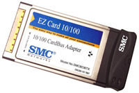 TARJETA DE RED SMC PCMCIA 10/100 MBPS
