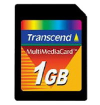 MEMORIA MULTIMEDIA CARD 1 GB TRANSCEND