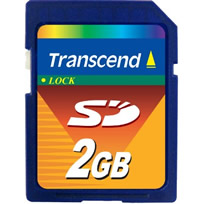 MEMORIA CARD SECURE DIGITAL 40X 2 GB TRANSCEND