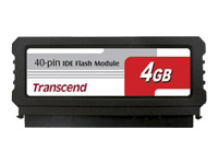 MEMORIA FLASH IDE 4 GB 40 PIN VERTICAL TRANSCEND