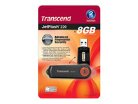MEMORIA JETFLASH 220 8 GB TRANSCEND C/LEC-HUE-DIG