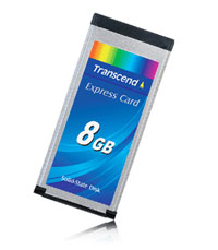 EXPRESSCARD/34 SSD 8GB TRANSCEND