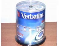 CD VIRGEN VERBATIM 52X 700MB/80MIN C/100 PZA