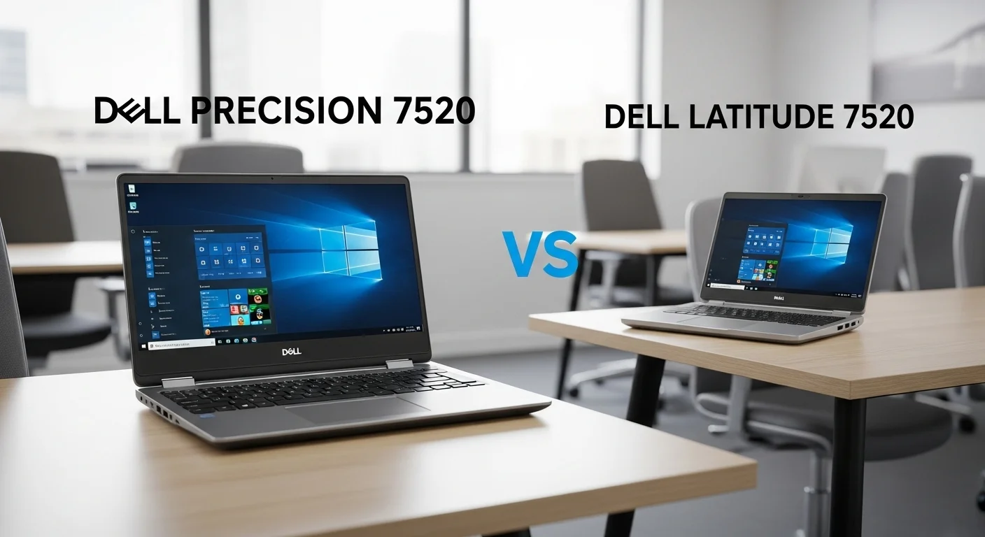 Computadoras 7520: Dell Precision vs Latitude Análisis