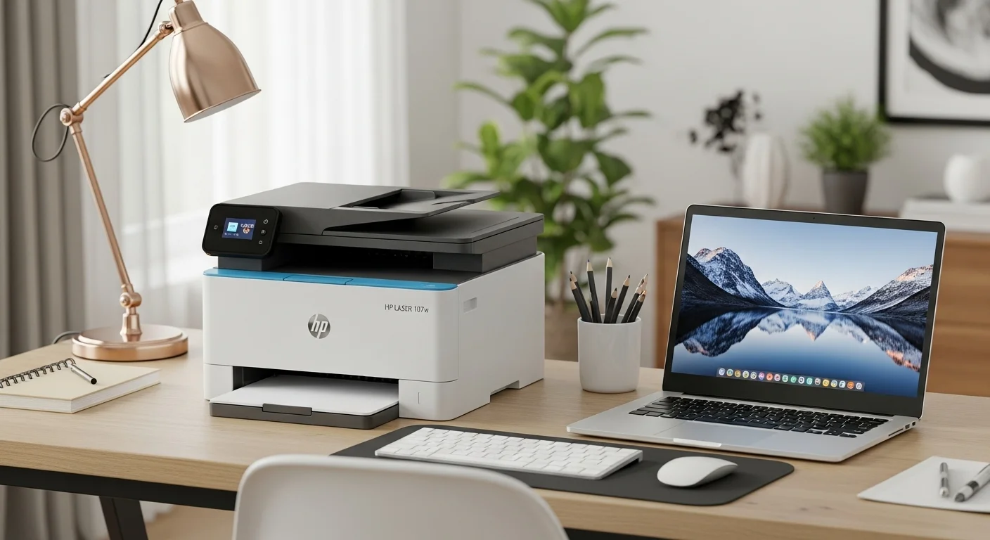 Computadoras y la Impresora HP 107: Análisis Completo